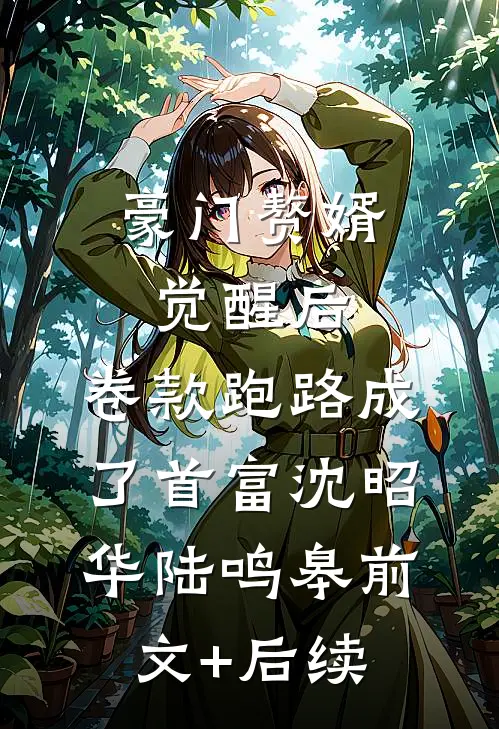 豪门赘婿觉醒后，卷款跑路成了首富沈昭华陆鸣皋前文+后续