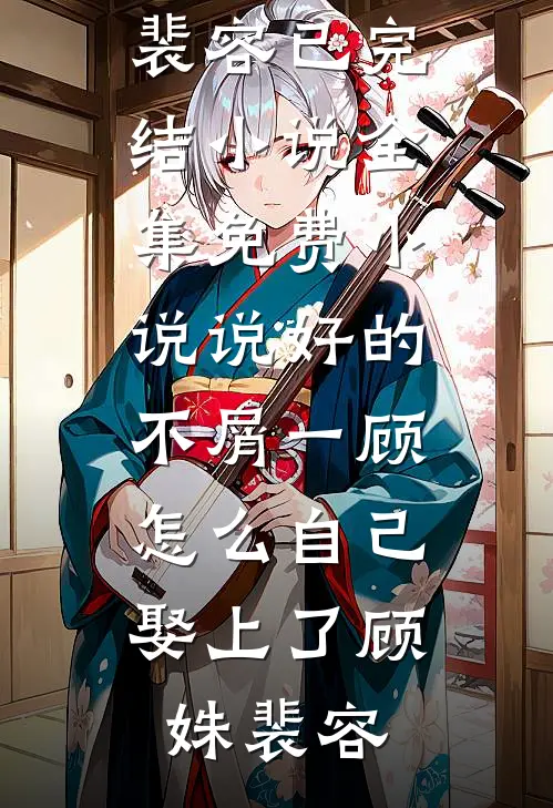 说好的不屑一顾，怎么自己娶上了(顾姝裴容)已完结小说_全集免费小说说好的不屑一顾，怎么自己娶上了顾姝裴容