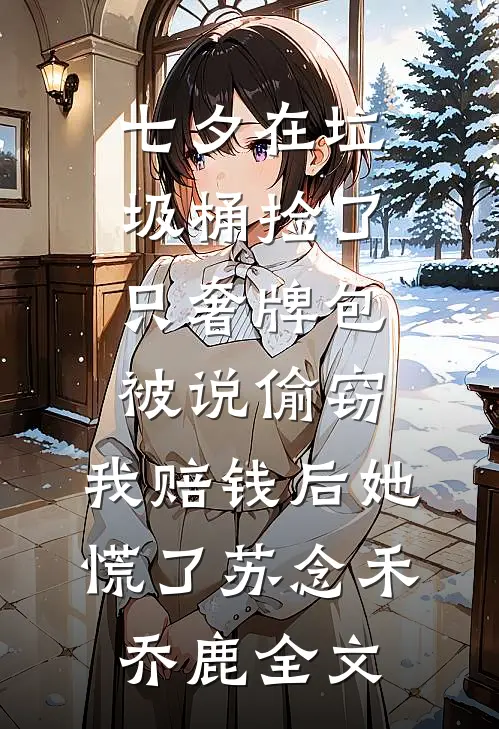 七夕在垃圾桶捡了只奢牌包被说偷窃，我赔钱后她慌了苏念禾乔鹿全文