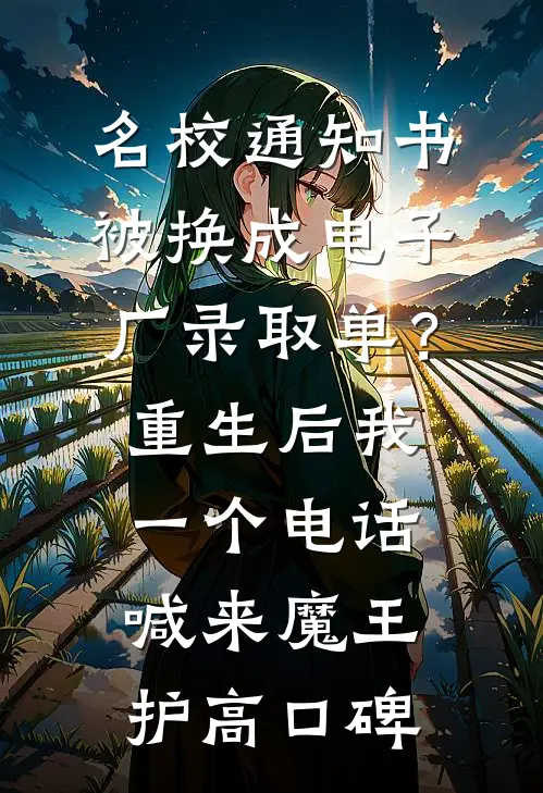 名校通知书被换成电子厂录取单？重生后我一个电话喊来魔王护高口碑