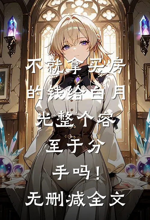 不就拿买房的钱给白月光整个容，至于分手吗！无删减全文
