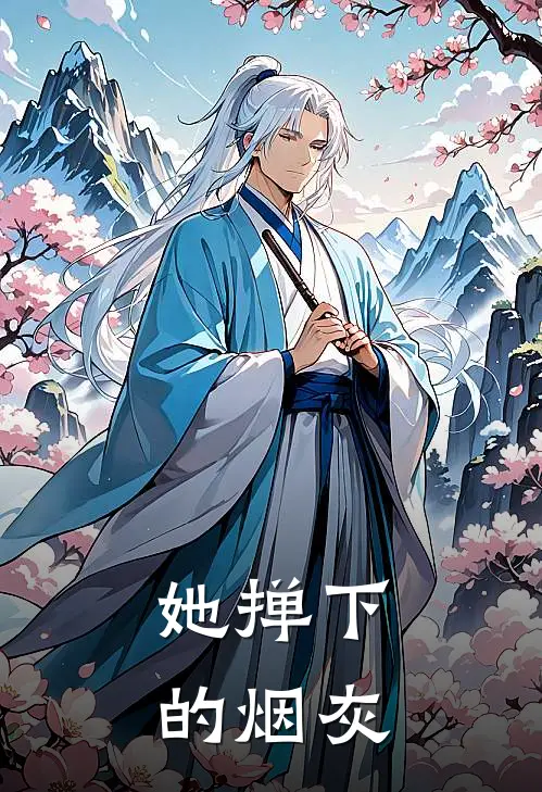 她掸下的烟灰