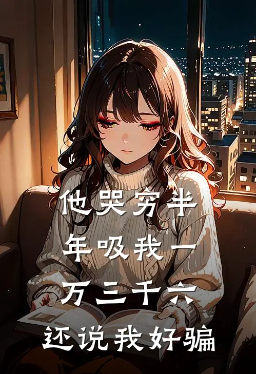 他哭穷半年吸我一万三千六，还说我好骗