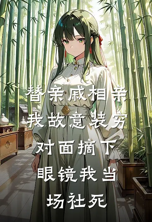 替亲戚相亲我故意装穷，对面摘下眼镜我当场社死
