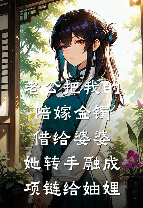 老公把我的陪嫁金镯借给婆婆，她转手融成项链给妯娌