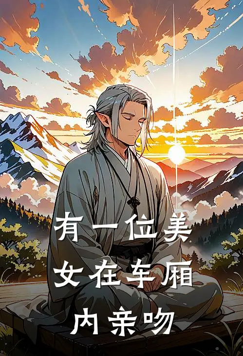 有一位美女在车厢内亲吻