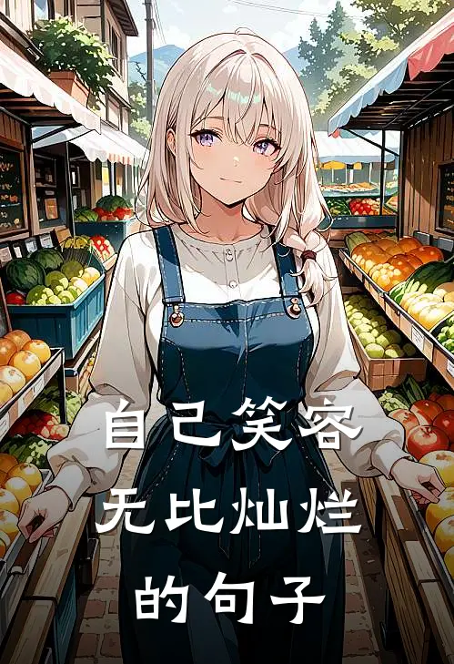自己笑容无比灿烂的句子