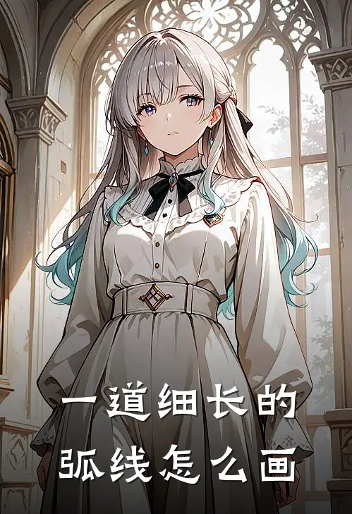 一道细长的弧线怎么画