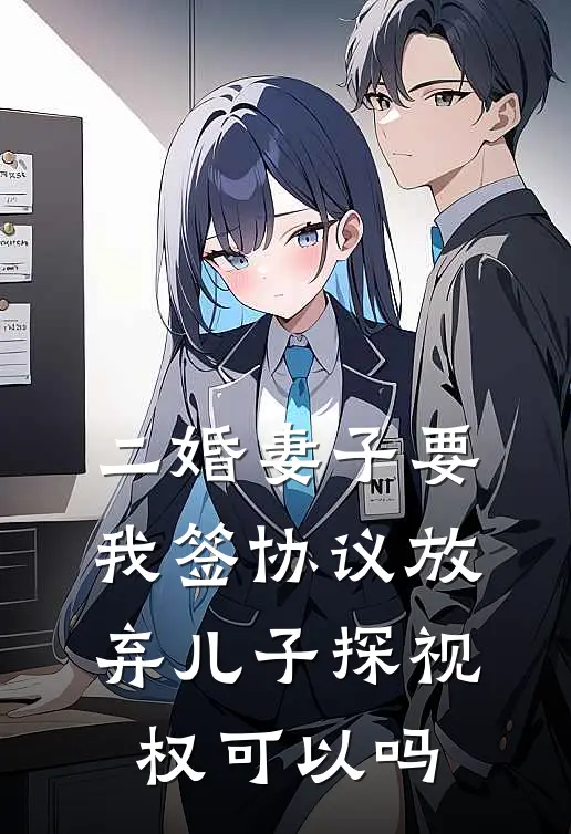 二婚妻子要我签协议放弃儿子探视权可以吗