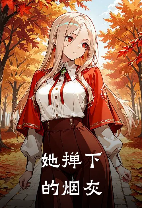 她掸下的烟灰