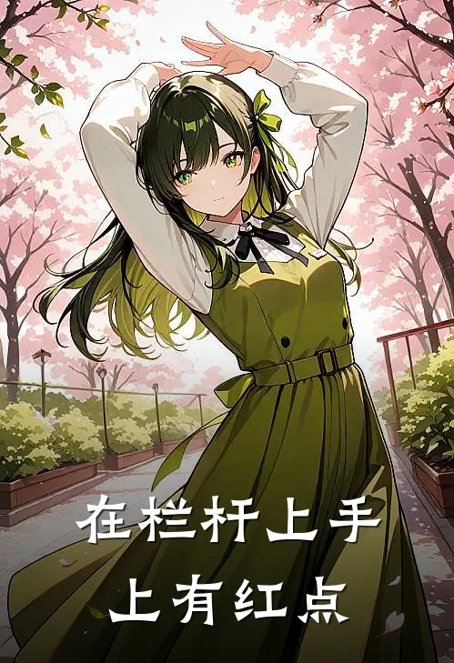 在栏杆上手上有红点