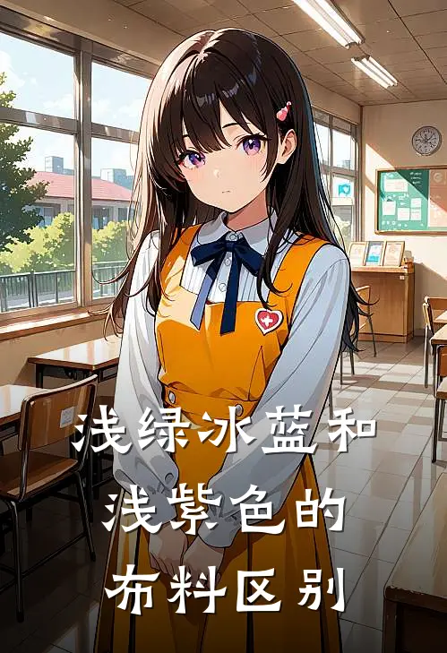 浅绿冰蓝和浅紫色的布料区别
