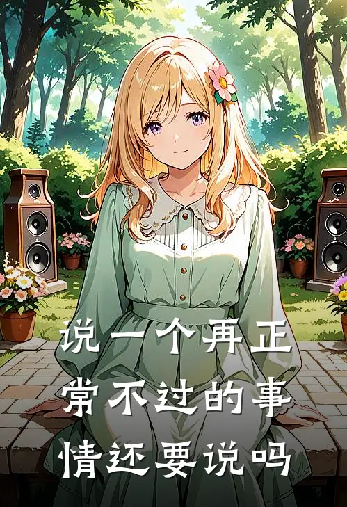 说一个再正常不过的事情还要说吗