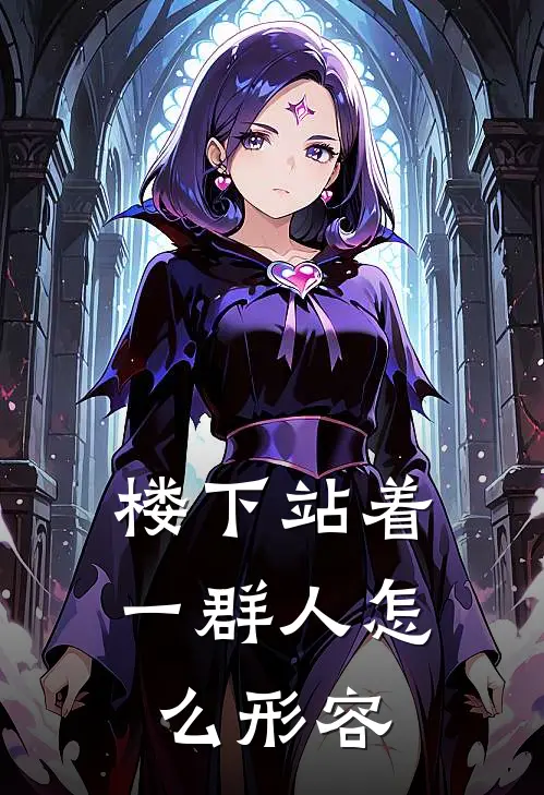 楼下站着一群人怎么形容