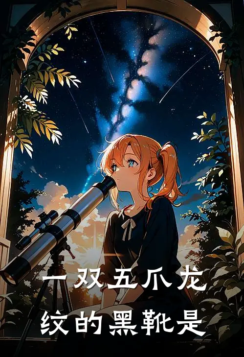 一双五爪龙纹的黑靴是