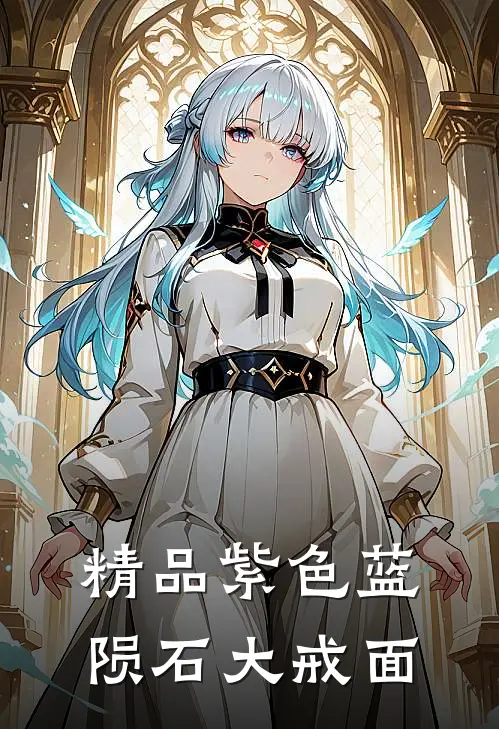 精品紫色蓝陨石大戒面