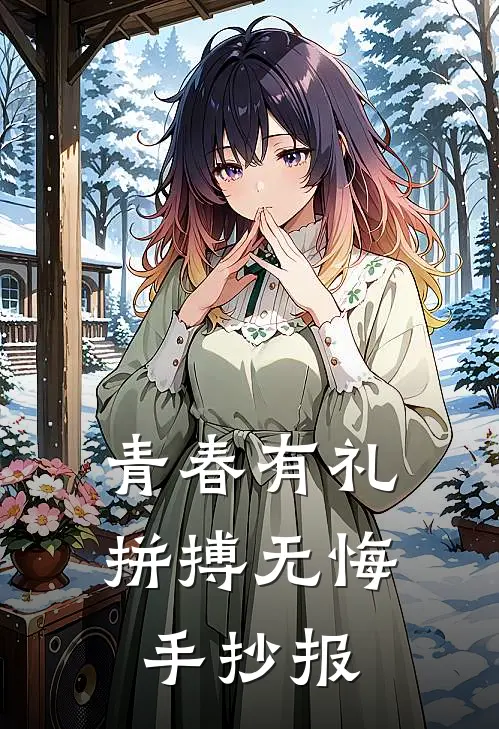 青春有礼,拼搏无悔手抄报