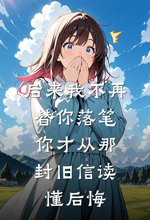 后来我不再替你落笔，你才从那封旧信读懂后悔