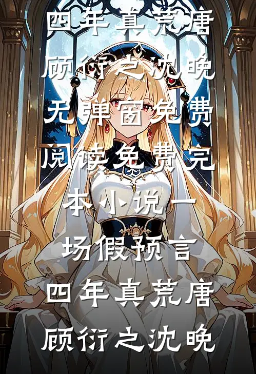 一场假预言，四年真荒唐顾衍之沈晚无弹窗免费阅读_免费完本小说一场假预言，四年真荒唐(顾衍之沈晚)