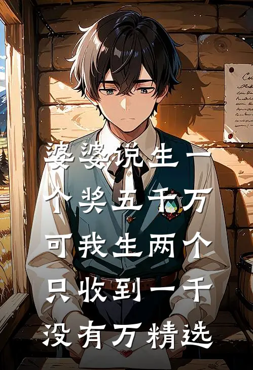 婆婆说生一个奖五千万，可我生两个只收到一千没有万精选