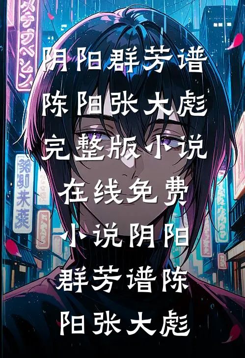 阴阳群芳谱陈阳张大彪完整版小说_在线免费小说阴阳群芳谱(陈阳张大彪)
