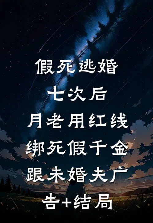 假死逃婚七次后，月老用红线绑死假千金跟未婚夫广告+结局
