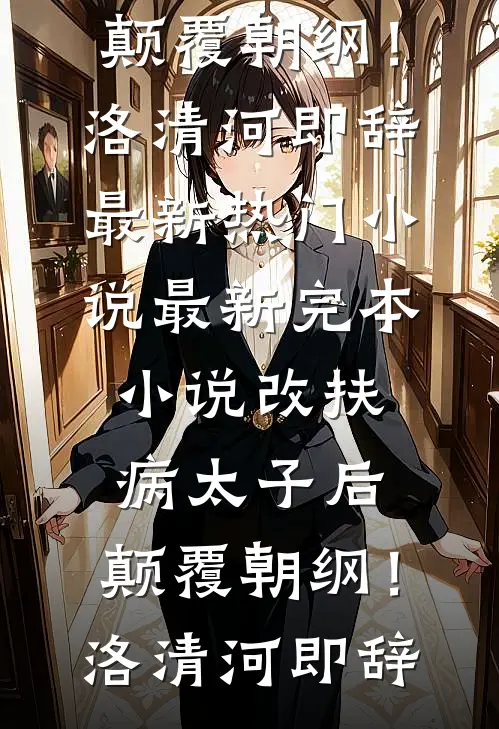 改扶病太子后，颠覆朝纲！(洛清河即辞)最新热门小说_最新完本小说改扶病太子后，颠覆朝纲！洛清河即辞