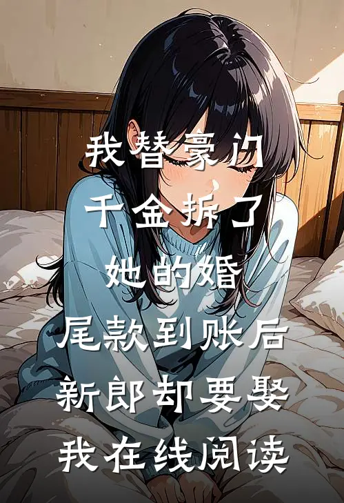 我替豪门千金拆了她的婚，尾款到账后新郎却要娶我在线阅读