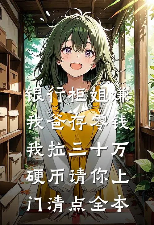 银行柜姐嫌我爸存零钱，我拉三十万硬币请你上门清点全本