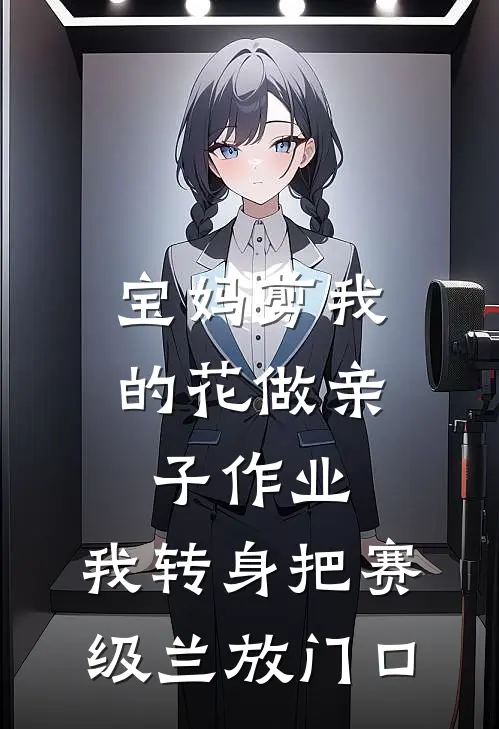 宝妈剪我的花做亲子作业，我转身把赛级兰放门口