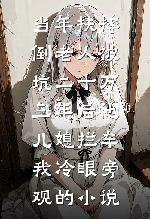 当年扶摔倒老人被坑二十万，三年后他儿媳拦车我冷眼旁观的小说