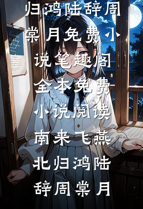南来飞燕北归鸿陆辞周棠月免费小说笔趣阁_全本免费小说阅读南来飞燕北归鸿陆辞周棠月