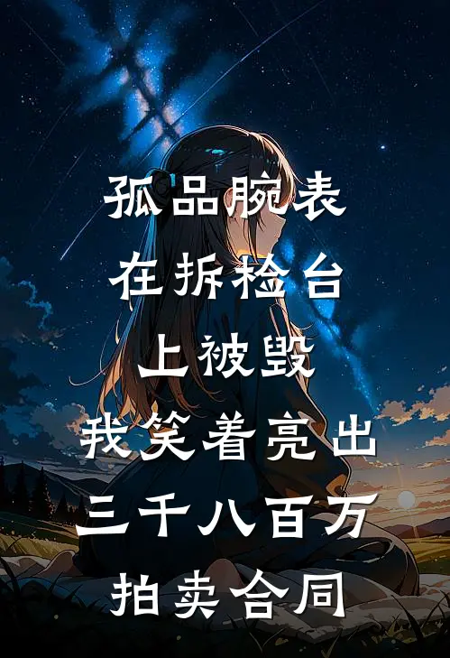 孤品腕表在拆检台上被毁，我笑着亮出三千八百万拍卖合同