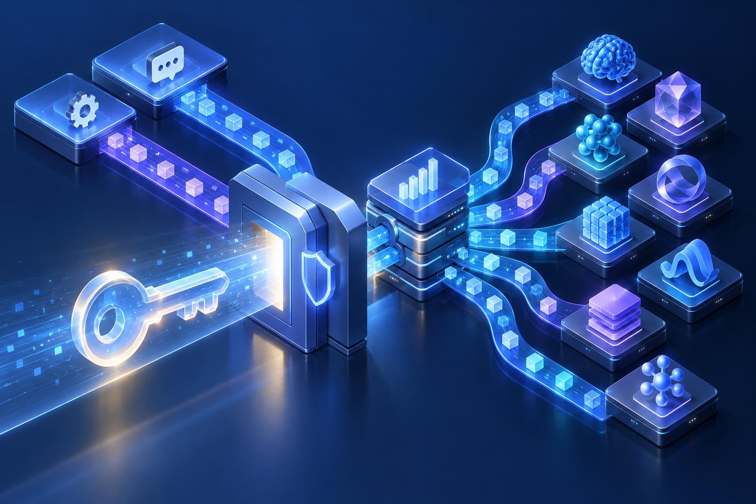 API Key 路由到不同模型