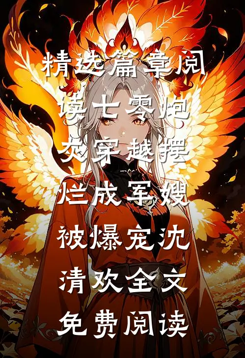 精选篇章阅读七零炮灰穿越摆烂成军嫂被爆宠沈清欢全文免费阅读