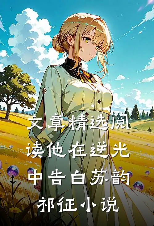 文章精选阅读他在逆光中告白苏韵祁征小说